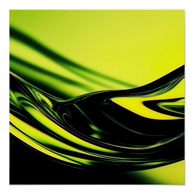 Pôster Abstrato liqui fundo (Frente)