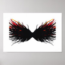 Abstrato Luxurioso 7 Pecados Mortais Arte de Tinta