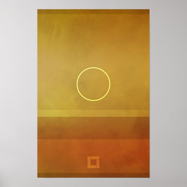 Pôster Abstrato Magnetismo 05 (Frente)