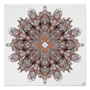 Pôster Abstrato Mandala Poster n.o 3