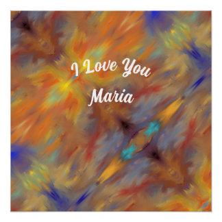 Pôster Abstrato marble Liquificado Poster Colorido