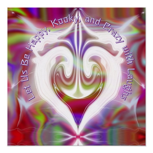 Pôster Abstrato mármore - Poster brilhante colorido (Frente)