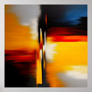 Poster Abstrato Modern Trendy Design