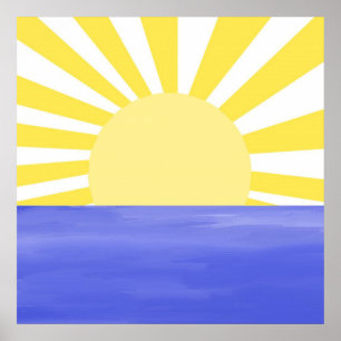 Poster abstrato moderna