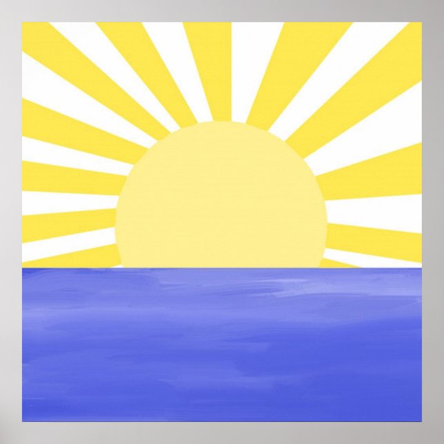 Poster abstrato moderna (Frente)