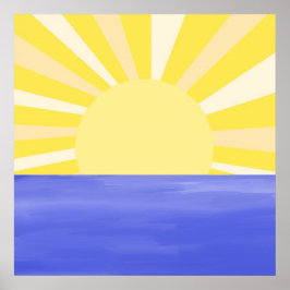 Poster abstrato moderna