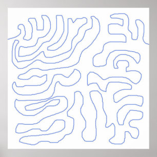 Poster abstrato moderna