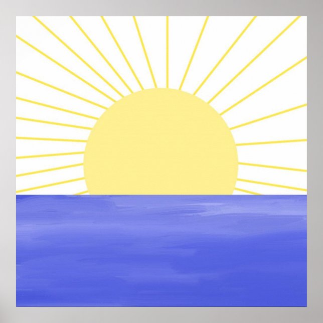 Poster abstrato moderna (Frente)