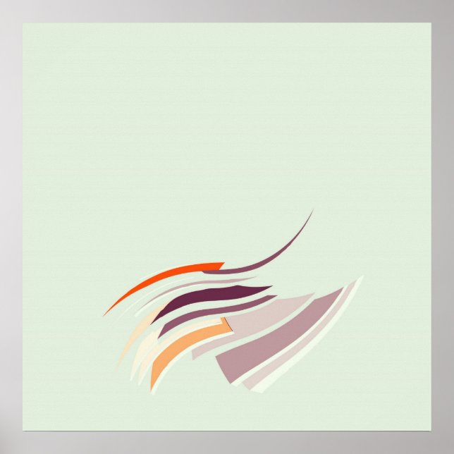 Pôster Abstrato nº 024 (Frente)