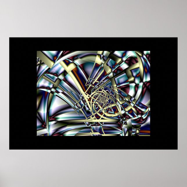 Poster abstrato nº 1 (Frente)