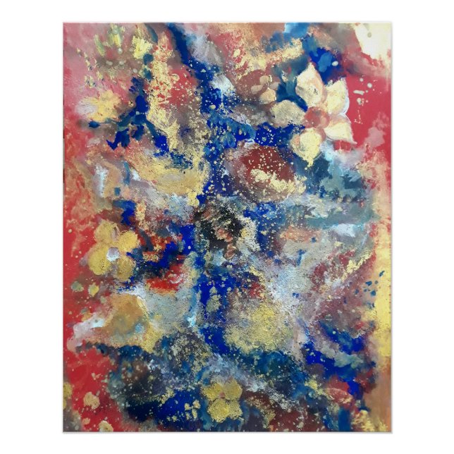 Pôster Abstrato nº 1 (Frente)