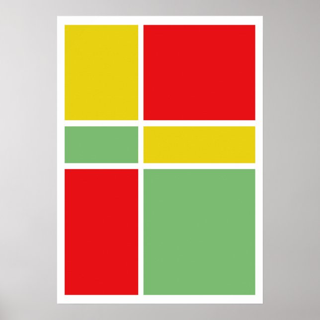 Poster Abstrato nº 454 (Frente)