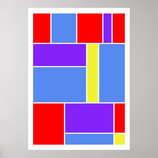 Poster Abstrato nº 481 (Frente)