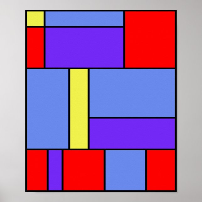 Pôster Abstrato nº 482 (Frente)