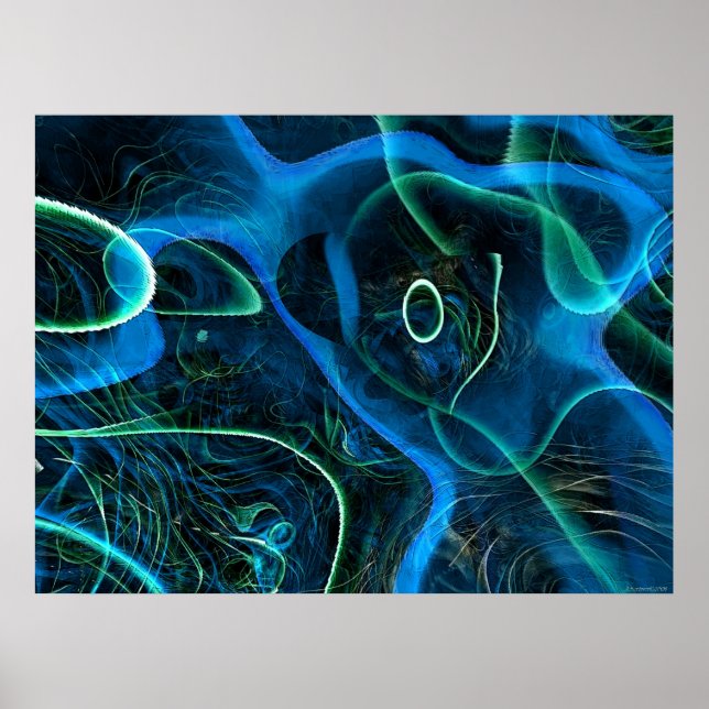 Pôster Abstrato nº 93 (Frente)