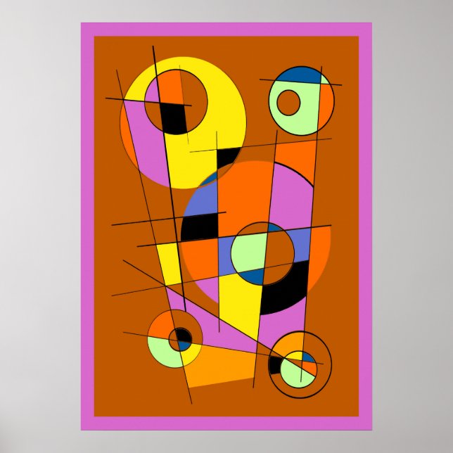 Poster Abstrato nº 937 (Frente)