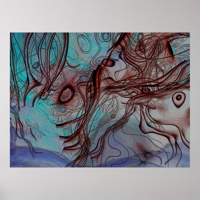 Poster Abstrato nº 96i (Frente)