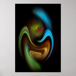 Poster Abstrato na perfeição