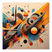 Abstrato - Ordem e Caos - Arte Geométrica