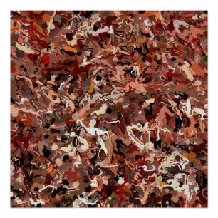 Pôster Abstrato Pine Agulha