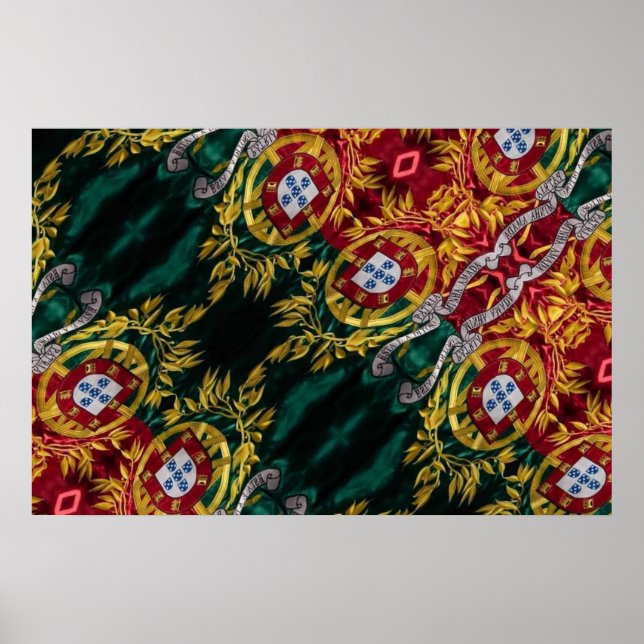 Poster abstrato Português (Frente)