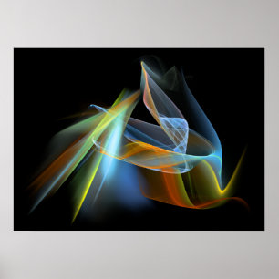Pôster 'Abstrato simples'