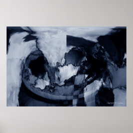 Pôster Abstrato Storm