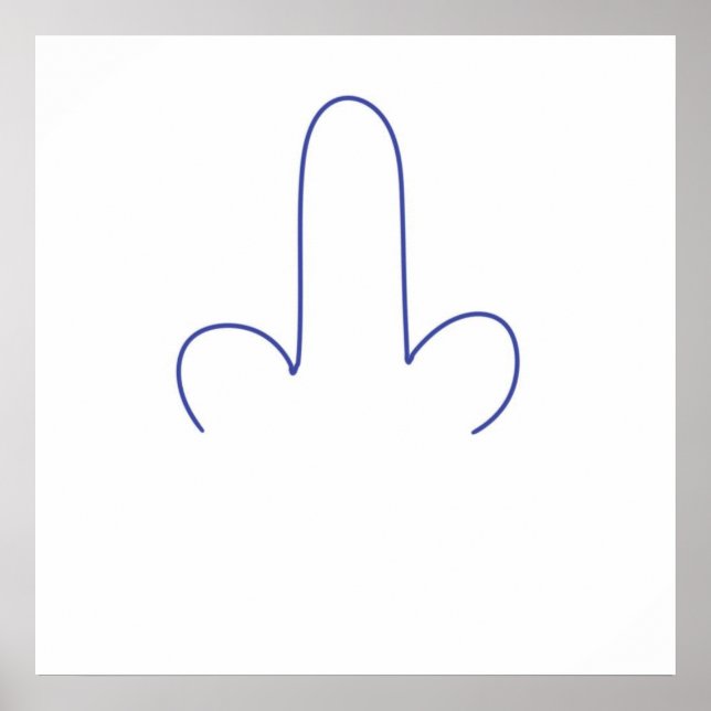 Poster abstrato stripe art (Frente)