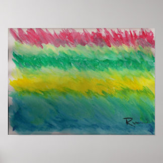 Poster Abstrato - Tempestade antes da Calma