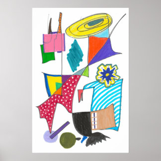 Poster Abstrato Wall Art