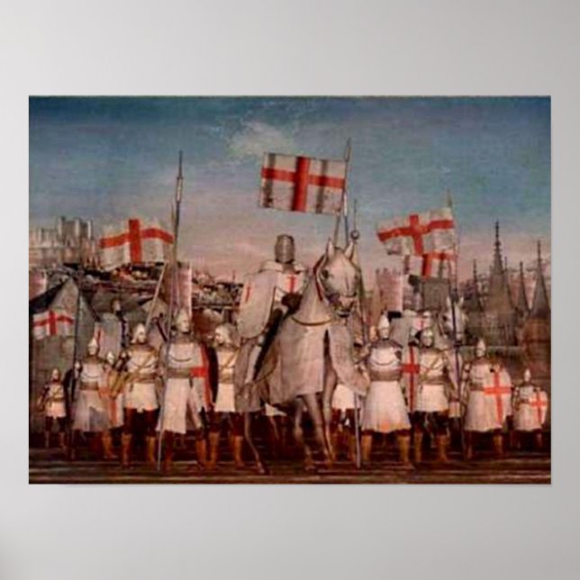 Pôster Abteilung der Tempelritter (Frente)