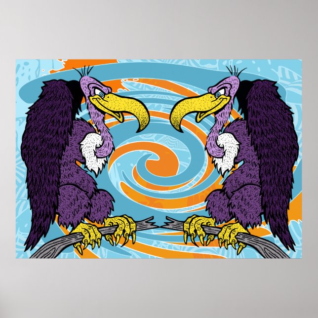 Poster Abutre (Frente)