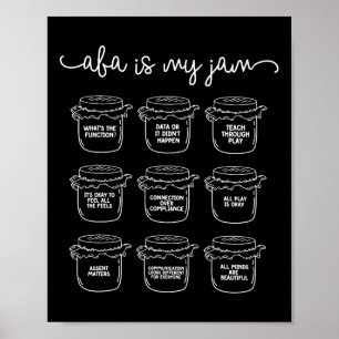 Poster Aby É O Meu Analista De Comportamento De Consciênc