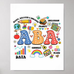 Poster Aby Therapist Behaviour Analyst Autism Therapy Rbt