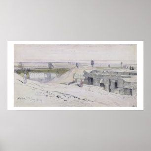 Pôster Abydus, 1pm, o 12 de janeiro de 1867 (tinta e