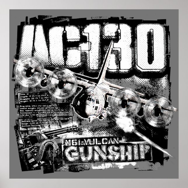 POSTER AC-130 (Frente)