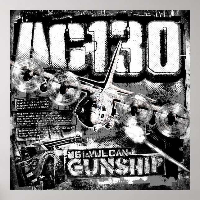POSTER AC-130 (Frente)