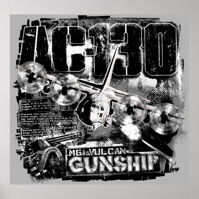 POSTER AC-130 (Frente)