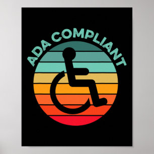 Poster Ac de Conformidade com Acessibilidade do ADA Desat