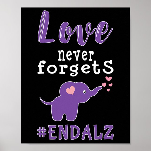 Poster Acabar com a consciência de Alzheimer Heimer Heime (Frente)