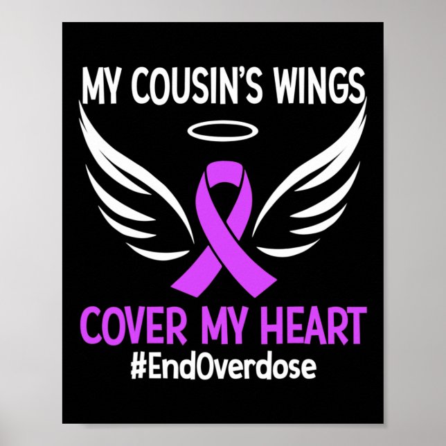 Poster Acabar com o Overdose Asas da Minha Prima Cobrem M (Frente)