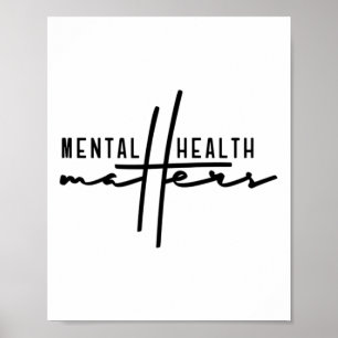 Poster Acabe Com Os Problemas Mentais Do Estigma