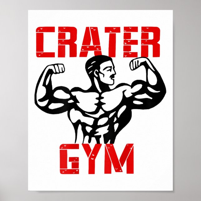 Poster Academia Crater (Frente)