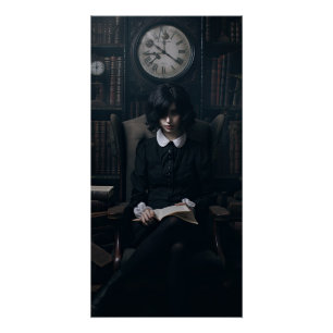 Pôster Academia Escura Gótica Quarta-feira