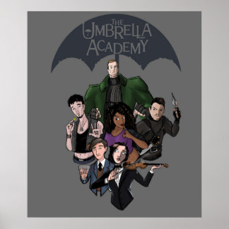 Poster Academia Umbrella 12345 7
