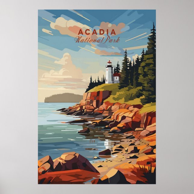 Poster Acadia (Frente)
