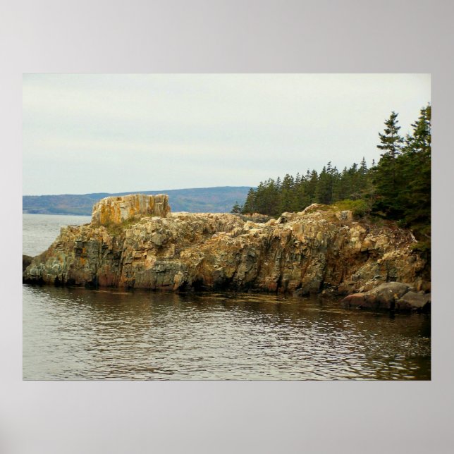 Poster Acadia National Park Maine (Frente)
