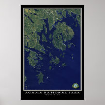 Acadia National Park Maine Do Space Satellite