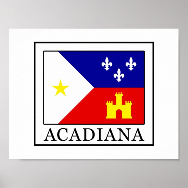 Poster Acadiana (Frente)