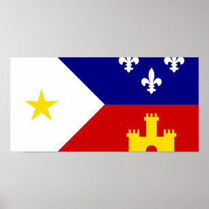 Poster Acadiana, étnico